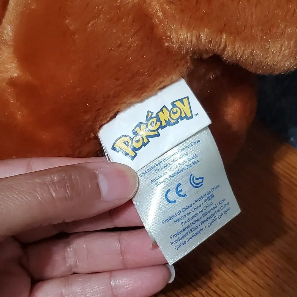 Build A Bear Pokemon Eevee Plush Stuffed Animal W/Sound Needs New Battery 2017